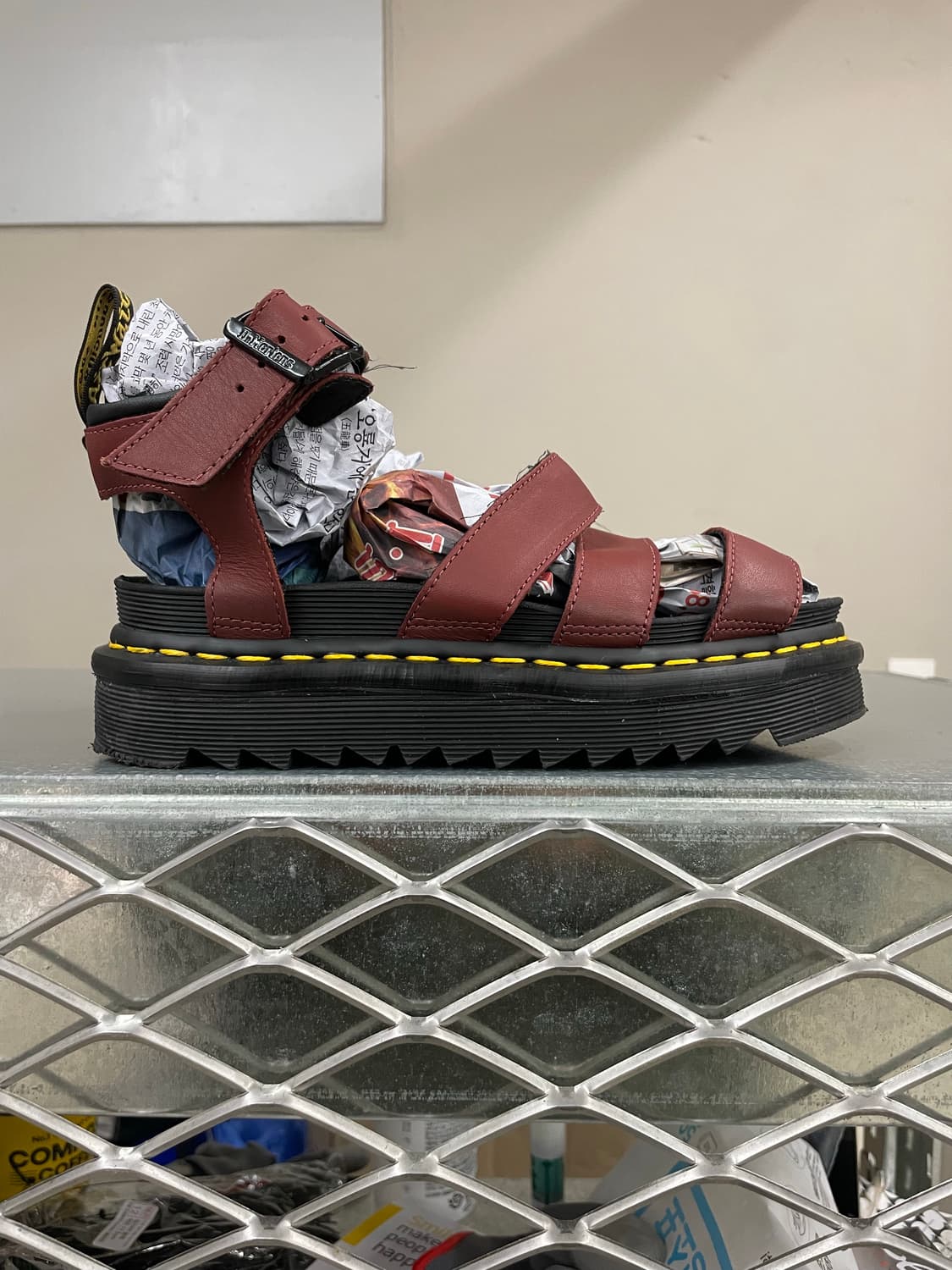 닥터마틴 블레어 체리레드 uk4  상품이미지4