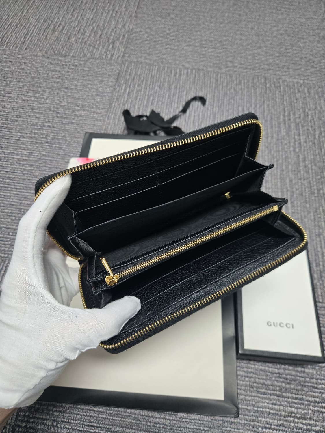 [특가][정품]구찌 주미 지퍼돌이 장지갑 상품이미지6