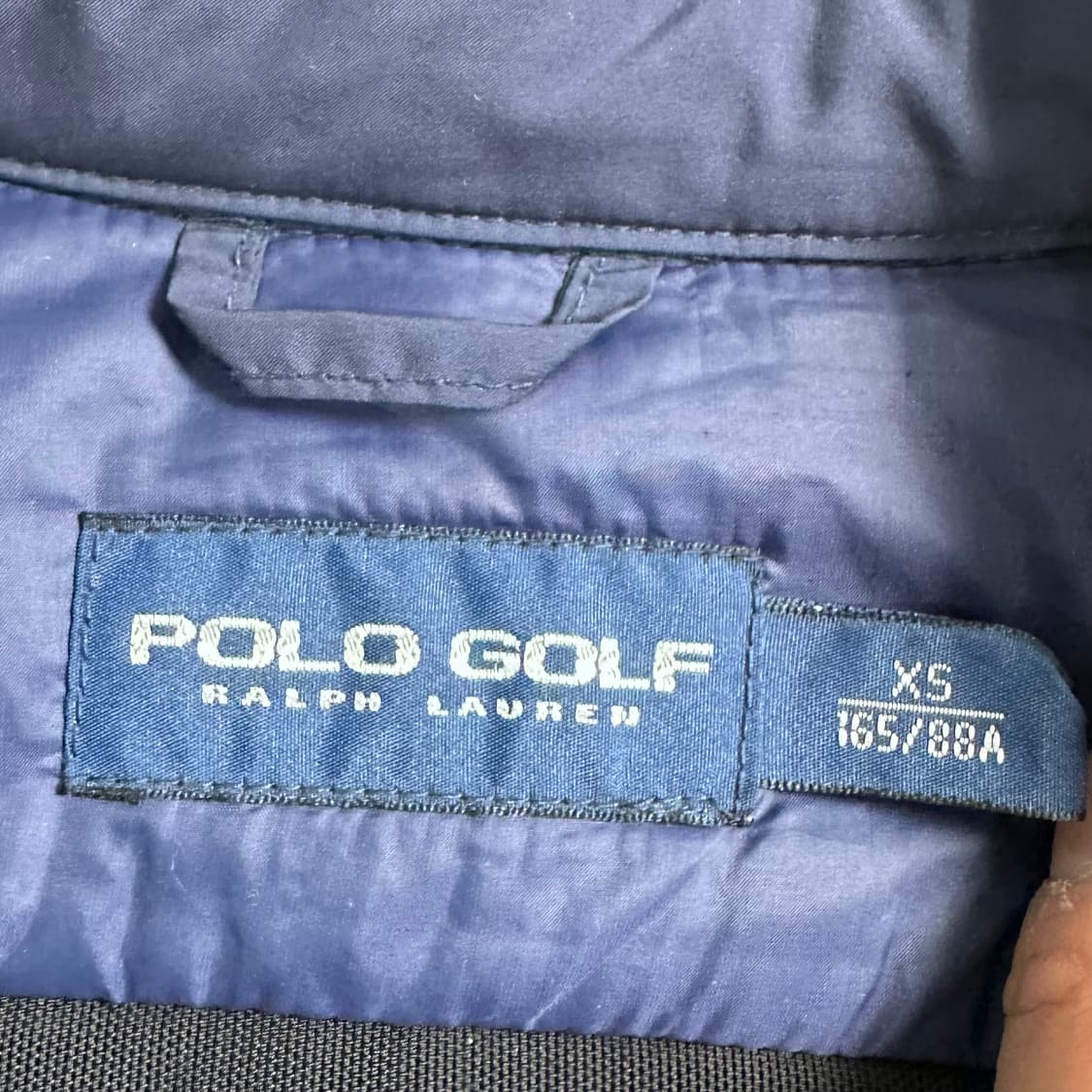 폴로 랄프로렌 네이비 폴리다운 셔츠   상품이미지4