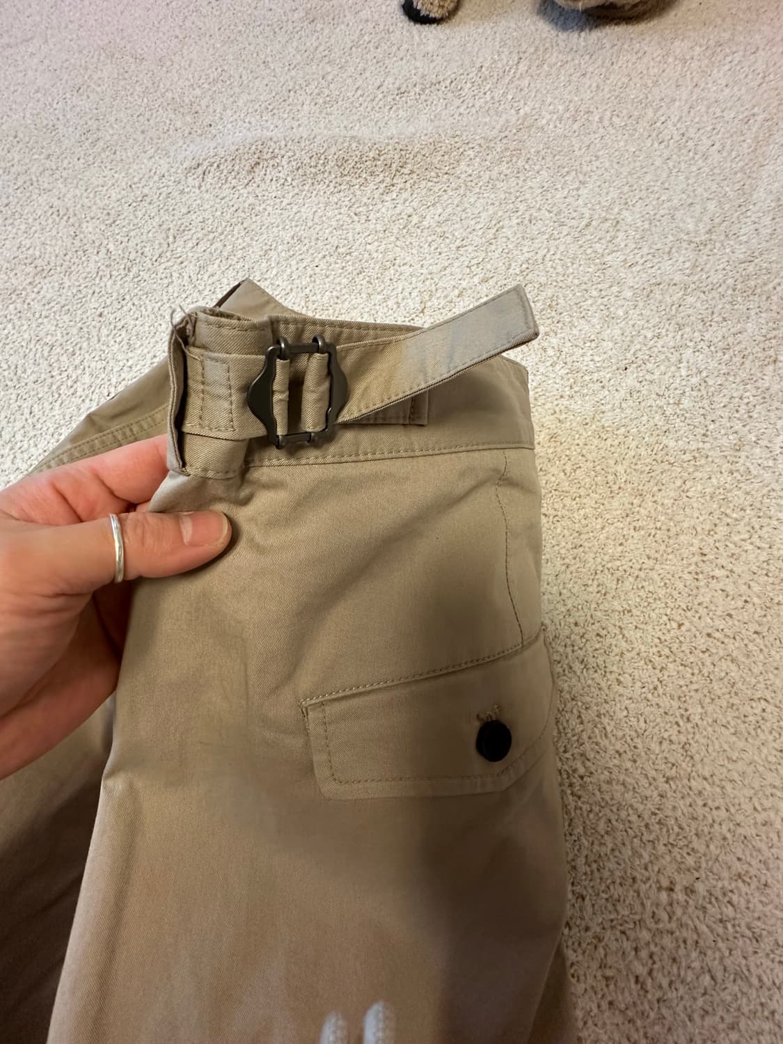 노드아카이브 와이드 페이퍼드 치노팬츠 3 상품이미지3