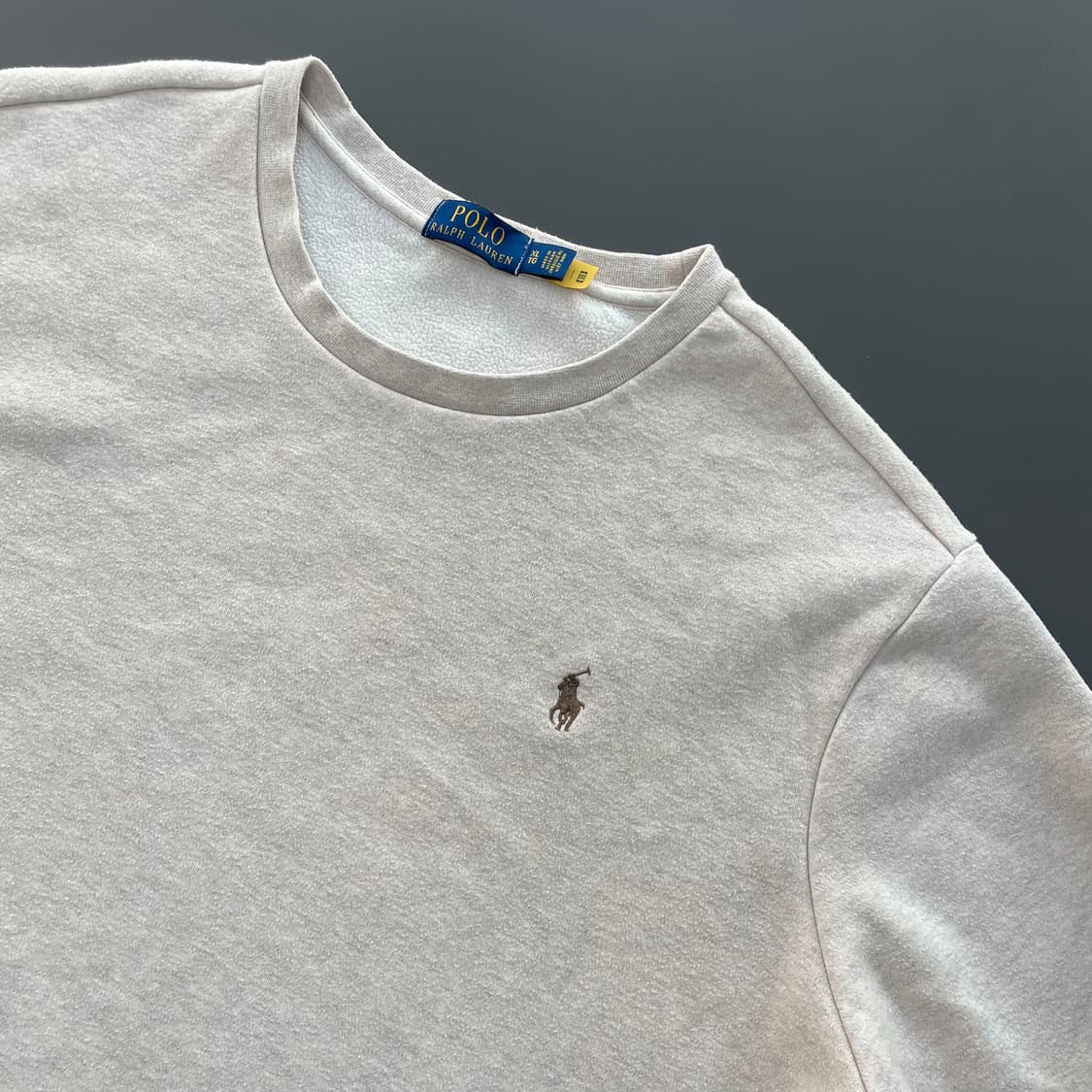 [XL] 폴로 랄프로렌 자수로고 코튼 스웻셔츠 맨투맨 QR인증 상품이미지3