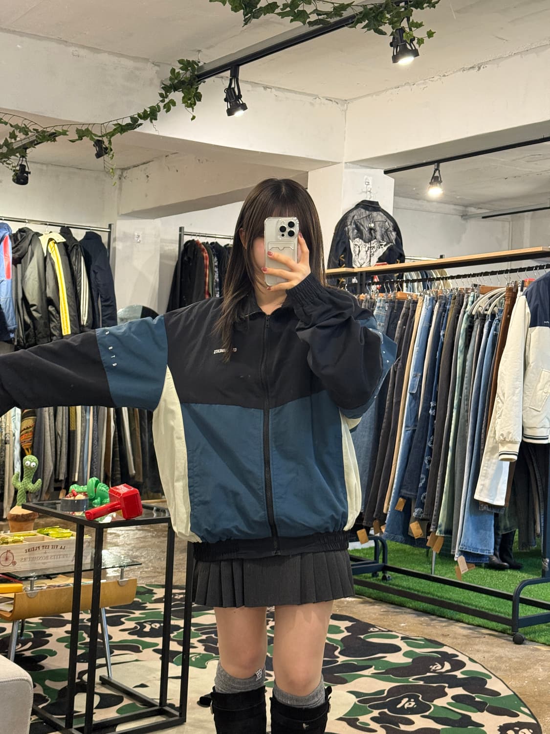 큐티에잇 가먼츠 올드 트랙 자켓 상품이미지4