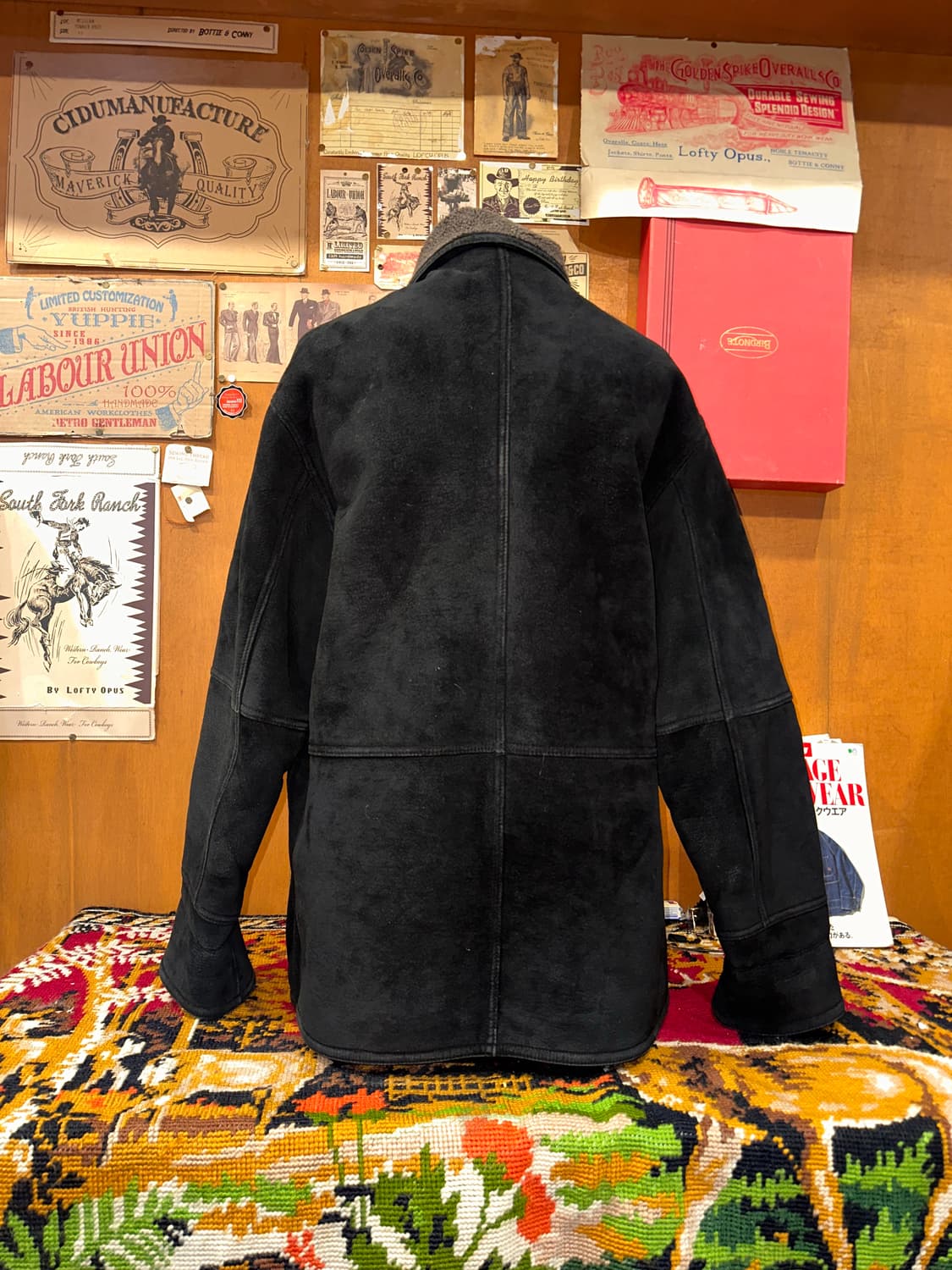 ( XL-2XL ) 세무자켓 가죽자켓 레더자켓 워크웨어 아메카지 상품이미지4