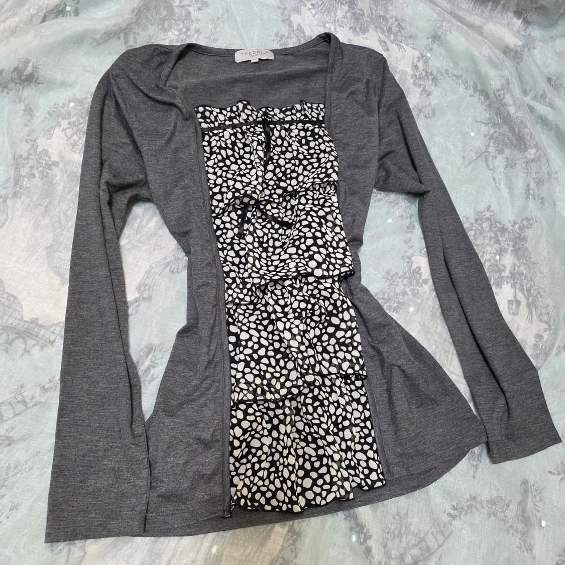 일본 빈티지 너드 고딕 페어리 로걀탑 y2k 오네갸루 상품이미지1