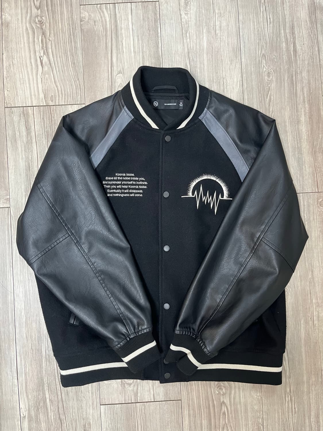 GU x 언더커버 바시티 블랙 xl 상품이미지1