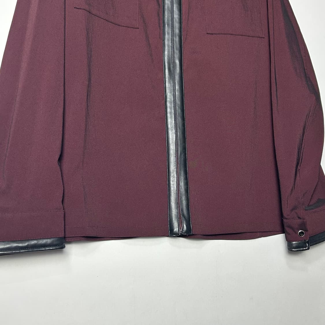 [Jean Paul Gaultier] 장폴고티에 와인 배색 집업 자켓 상품이미지4