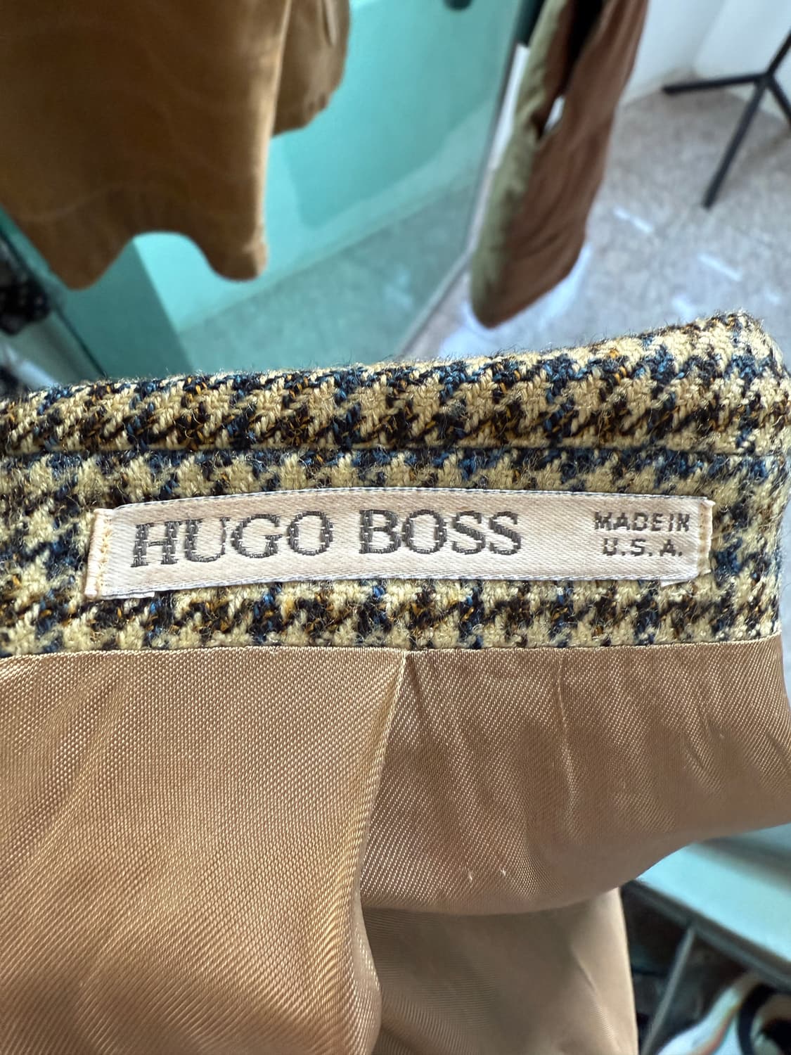 HUGO BOSS 하운드투스 테일러드 자켓 XL 42 상품이미지2