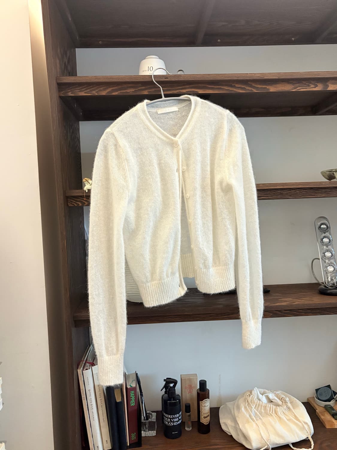 GBH 알파카 니트 가디건 상품이미지1