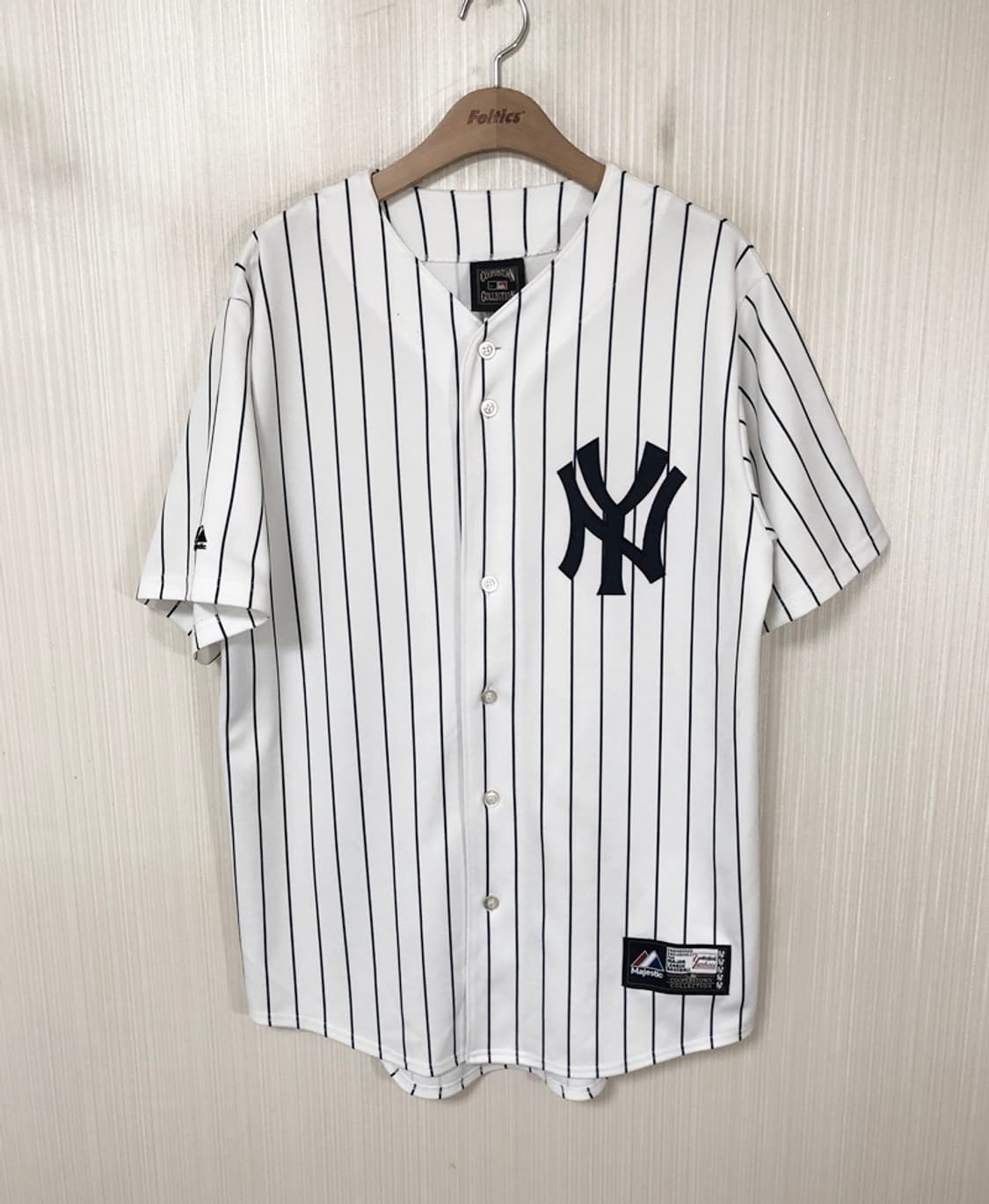 MLB 마제스틱 쿠퍼스타운컬렉션 뉴욕양키스 홈유니폼/져지 M 상품이미지1