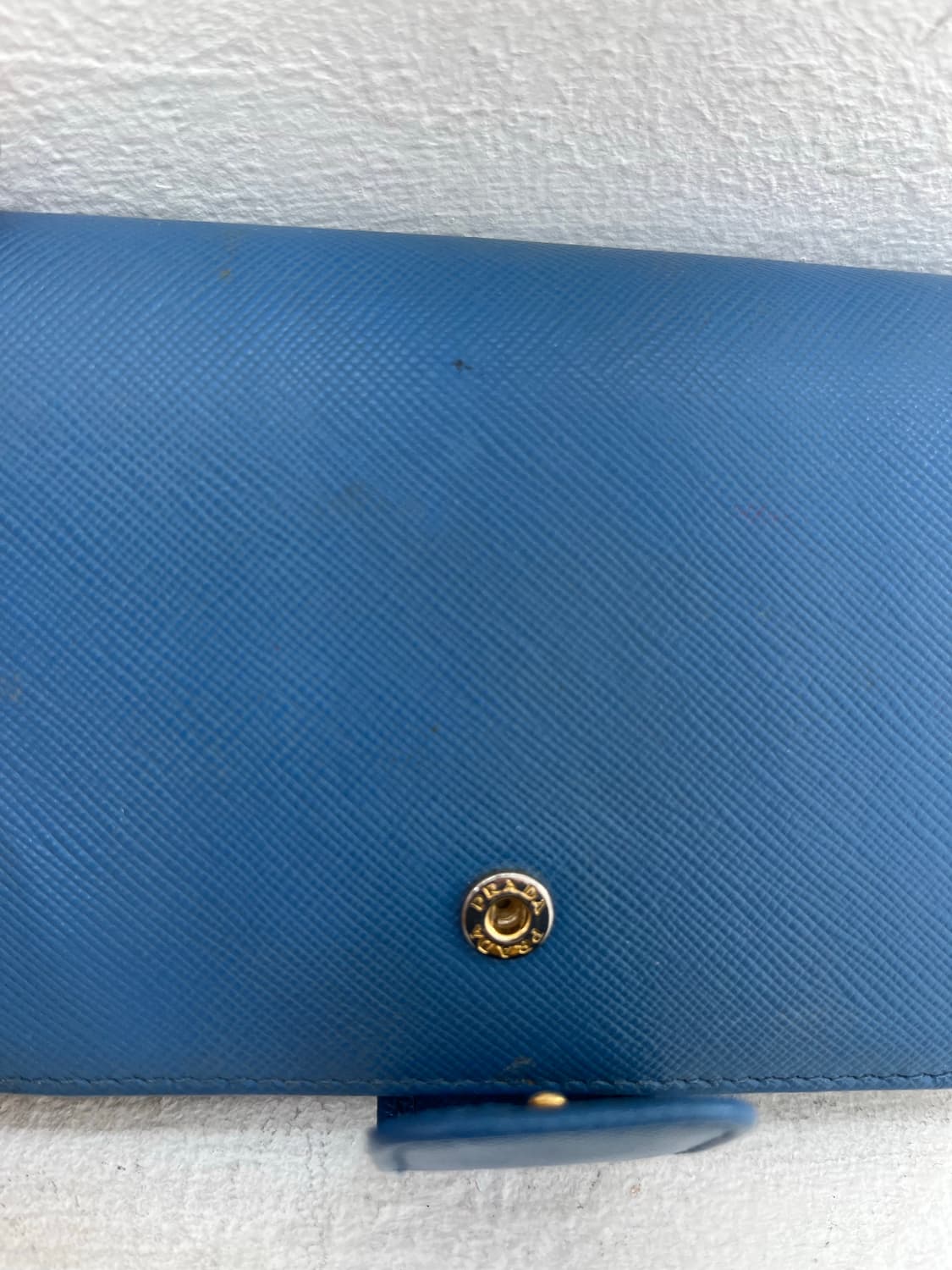 프라다 사피아노 블루 중지갑 상품이미지7