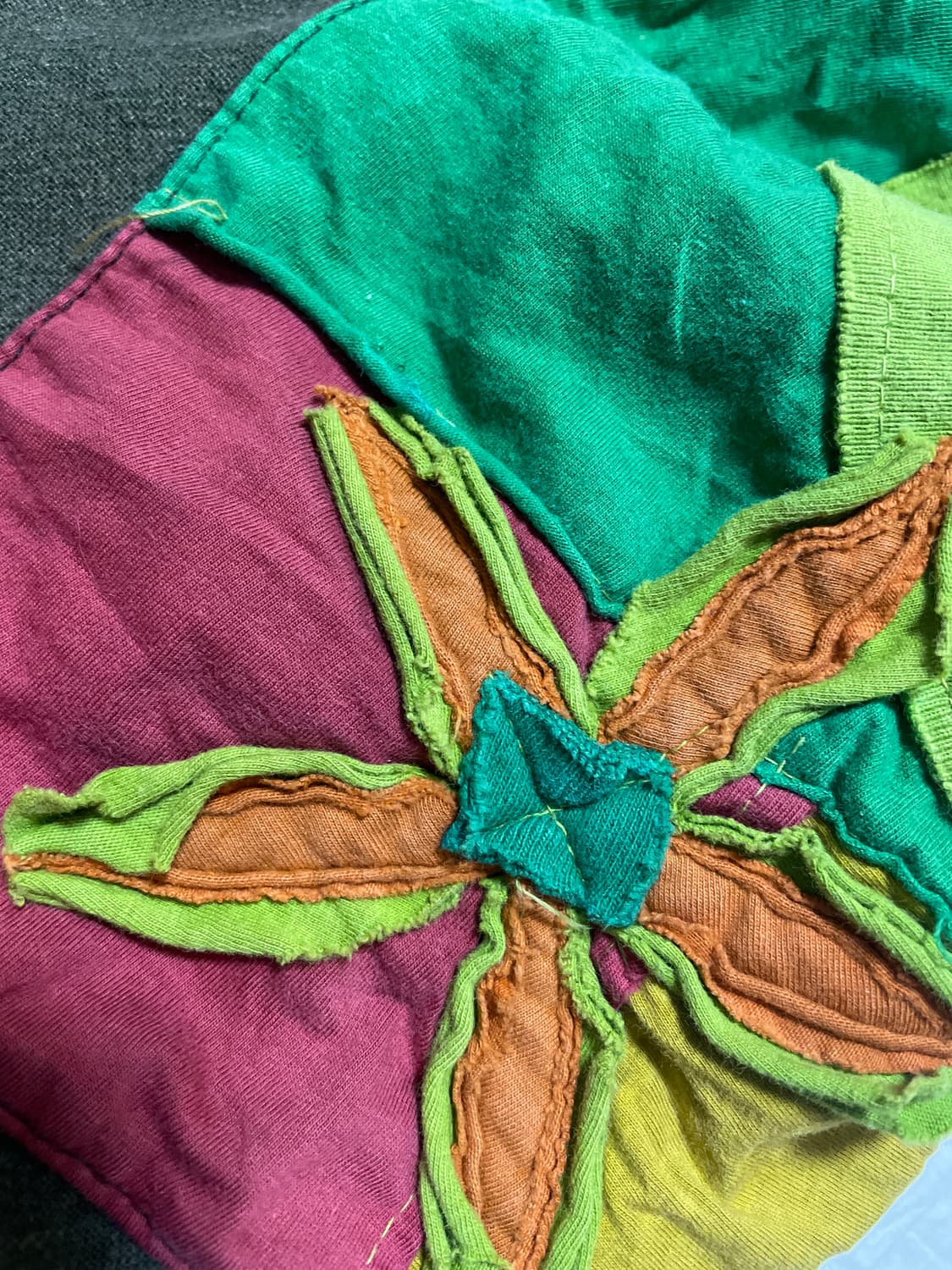 패치워크 오버롤 상품이미지6