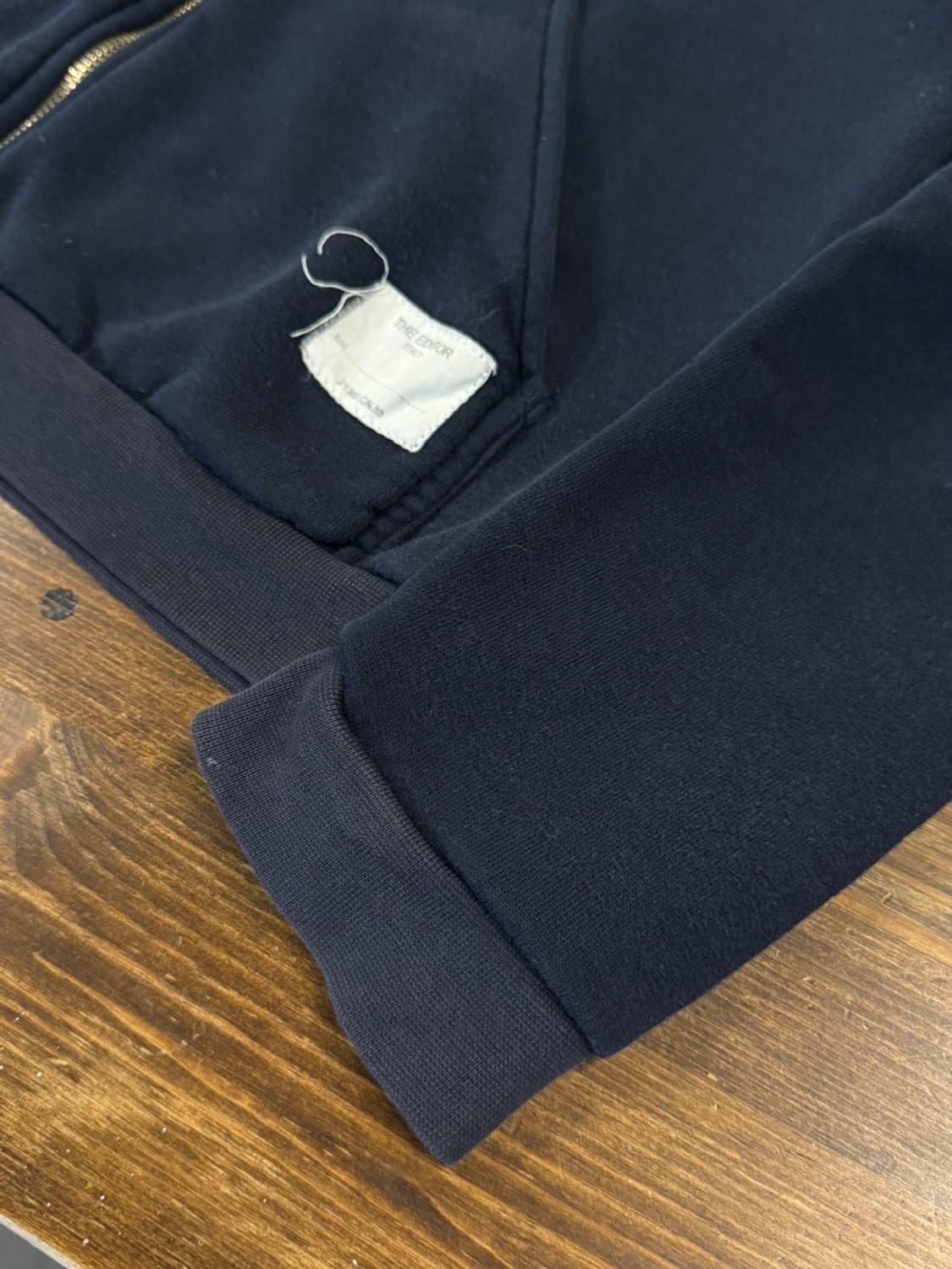 디 에디터 후드 짚업 55~66 상품이미지10