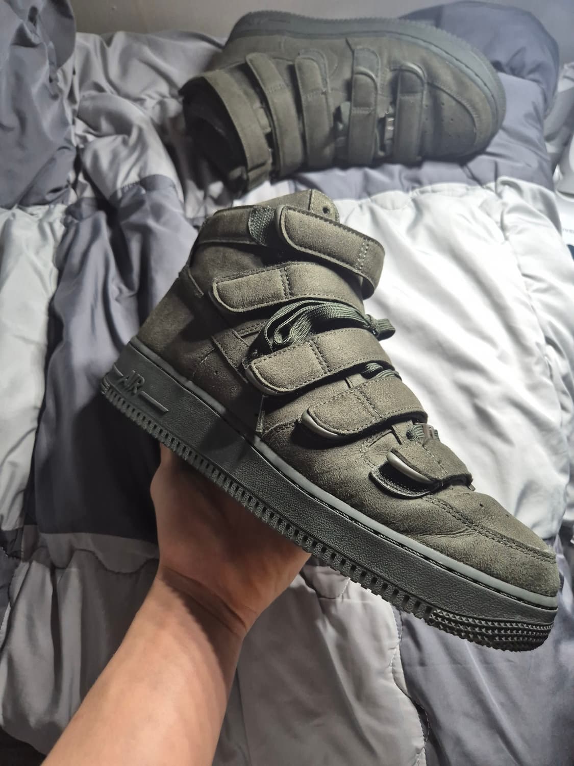 나이키 x 빌리 아일리시 에어포스 1 하이 '07 SP 세쿼이아 상품이미지1