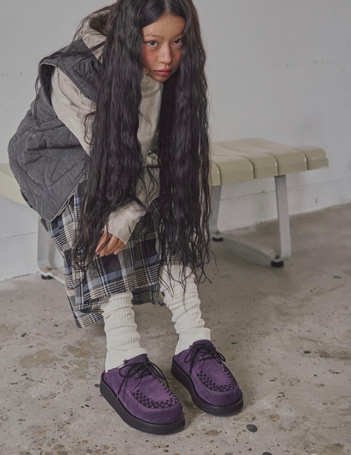 로맨틱무브 보위 윈터슈즈 _ 퍼플 스웨이드 상품이미지4