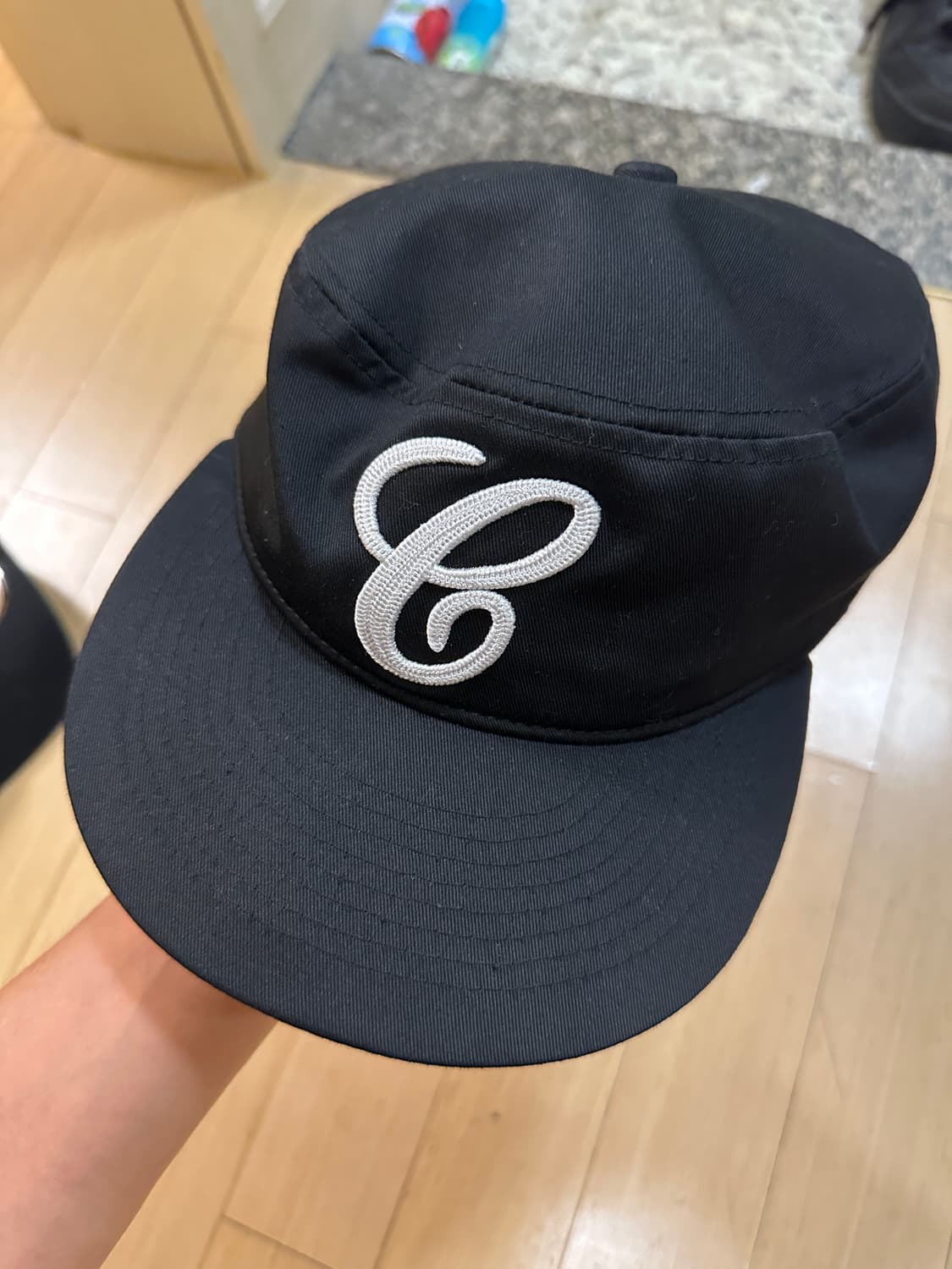 6crayon 블랙 모자 상품이미지1