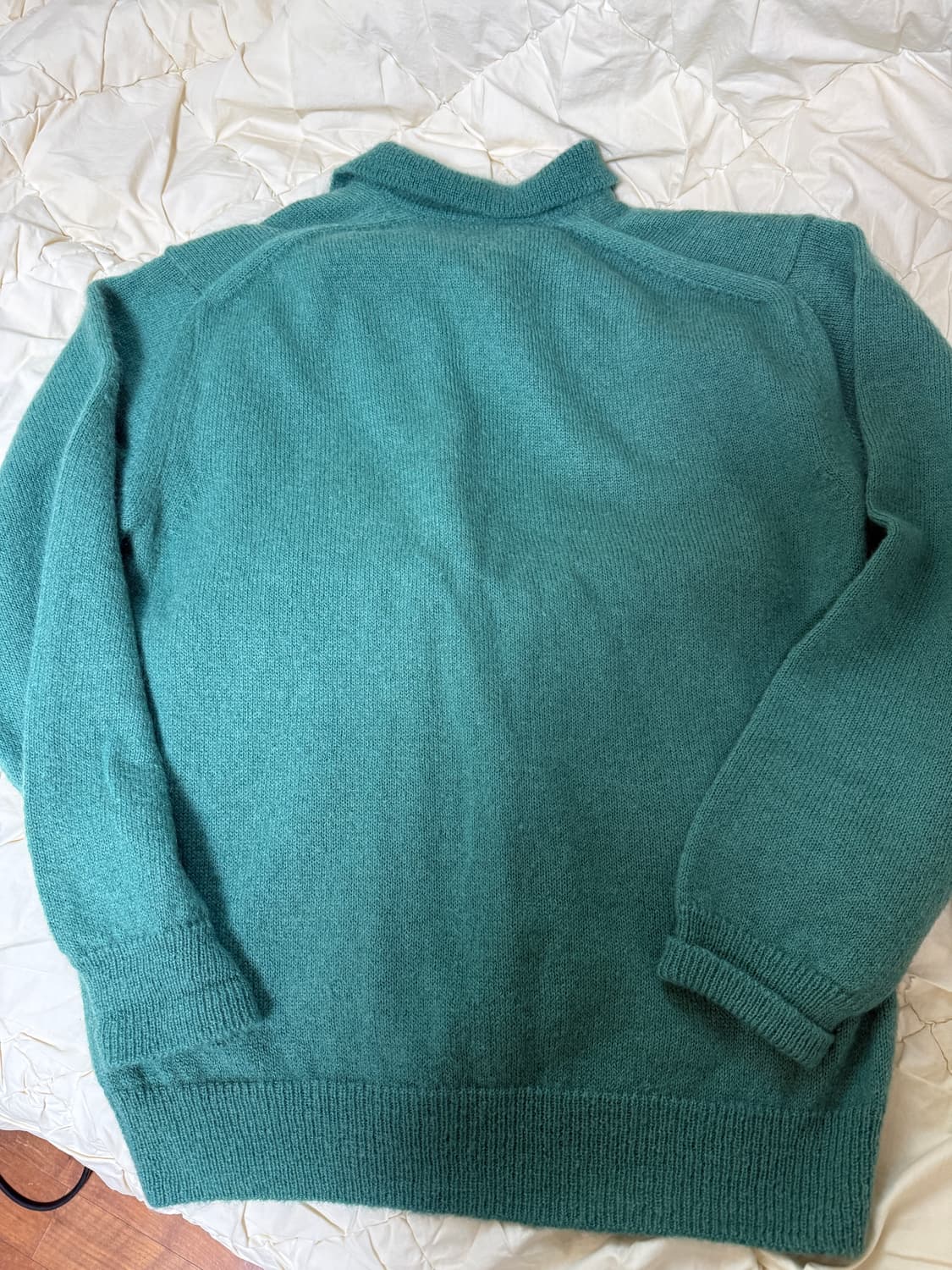 바토너 모헤어 니트 39만 3사이즈 그린 상품이미지3