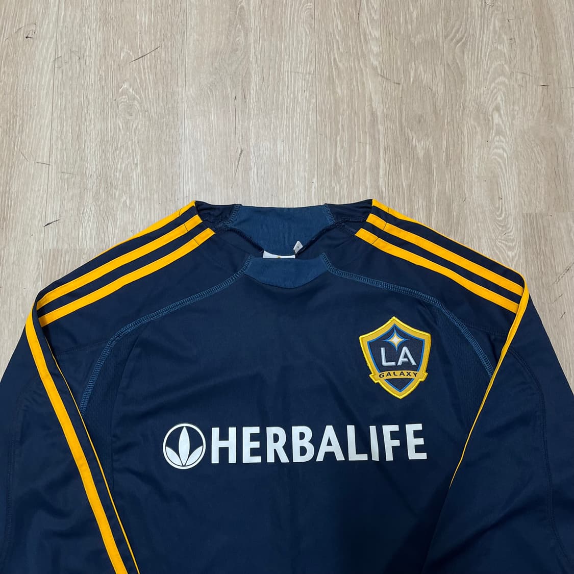 아디다스 LA 갤럭시 허벌라이프 07-08 어웨이 삼선 유니폼L(100 상품이미지4