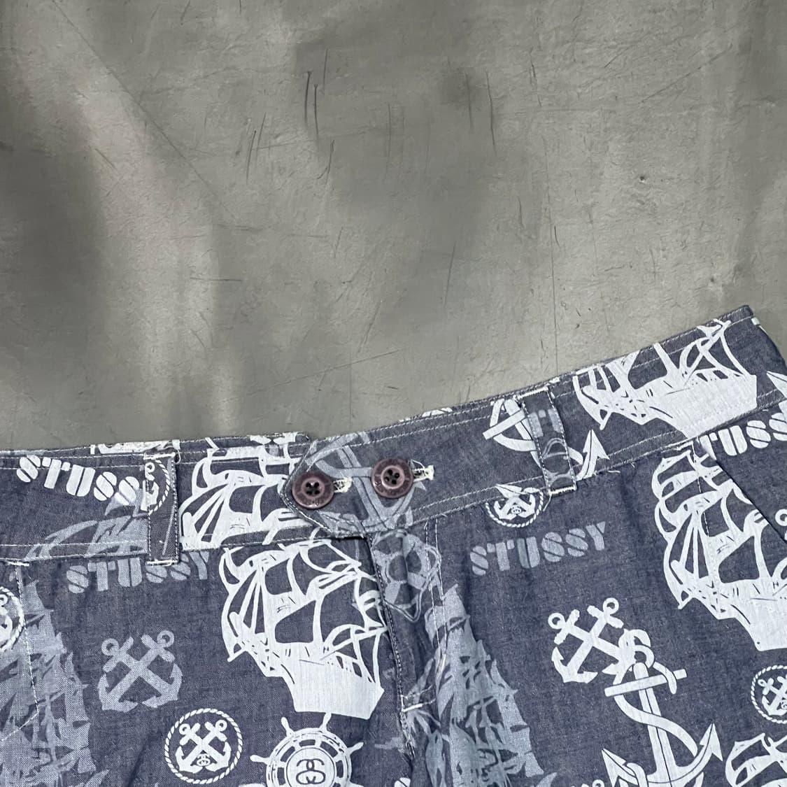  스투시 마린패턴 숏 팬츠 y16204 상품이미지3