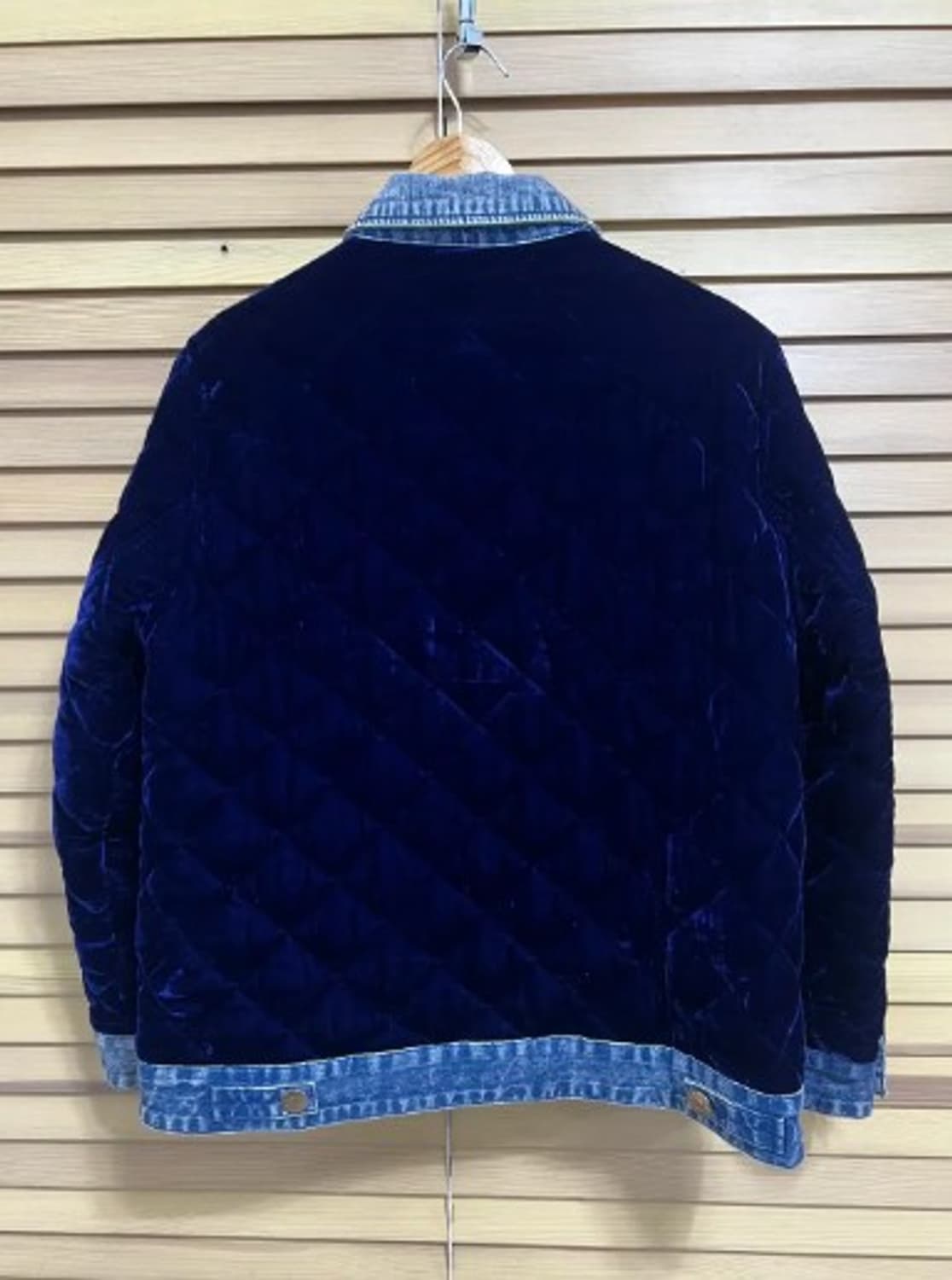 브리엘(BREAL) 여성 벨벳데님점퍼 100 상품이미지3