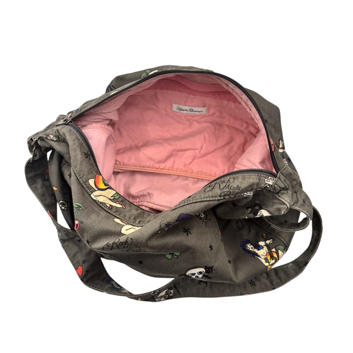 히스테릭글래머 타투 숄더백 차콜 상품이미지8