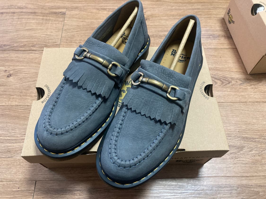 [280] 닥터마틴 아드리안 스내플 로퍼 구두 / 워시드 데님 상품이미지1