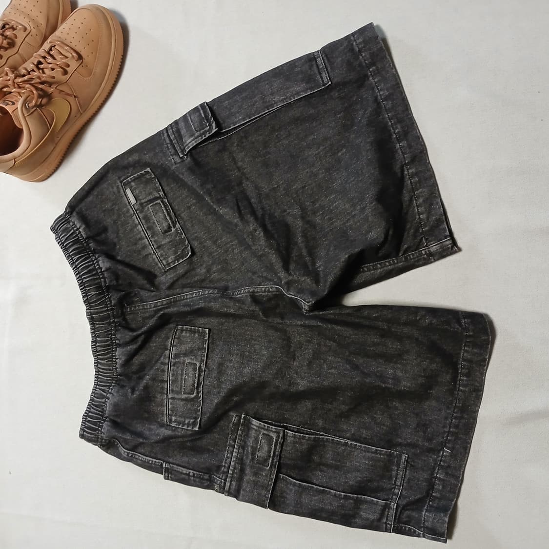 에스피오나지 필드 51 데님 흑청 반바지 버뮤다 상품이미지5