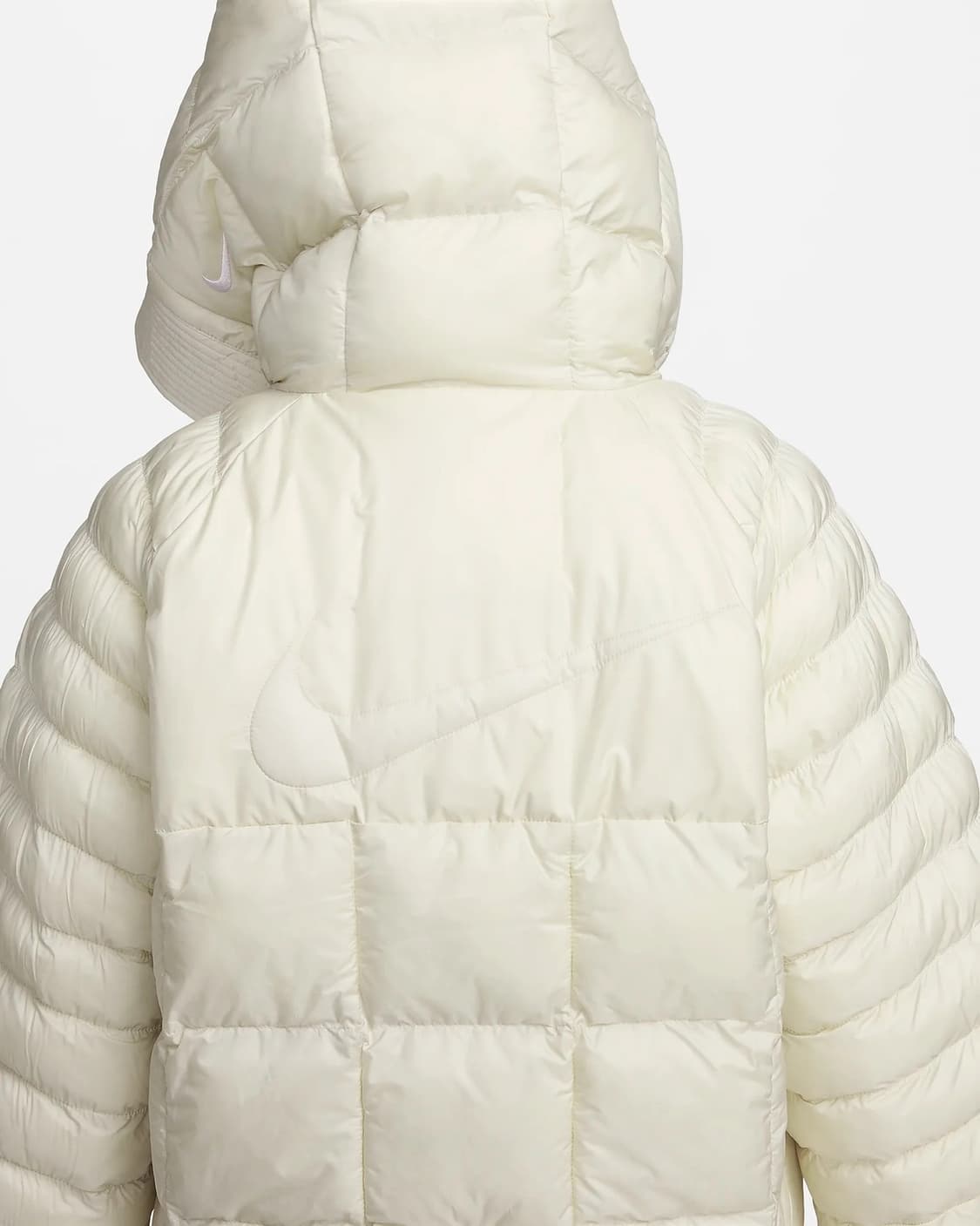 나이키 써마핏 스우시 프리마로프트 푸퍼 후드 크롭 패딩 자켓 M 상품이미지7