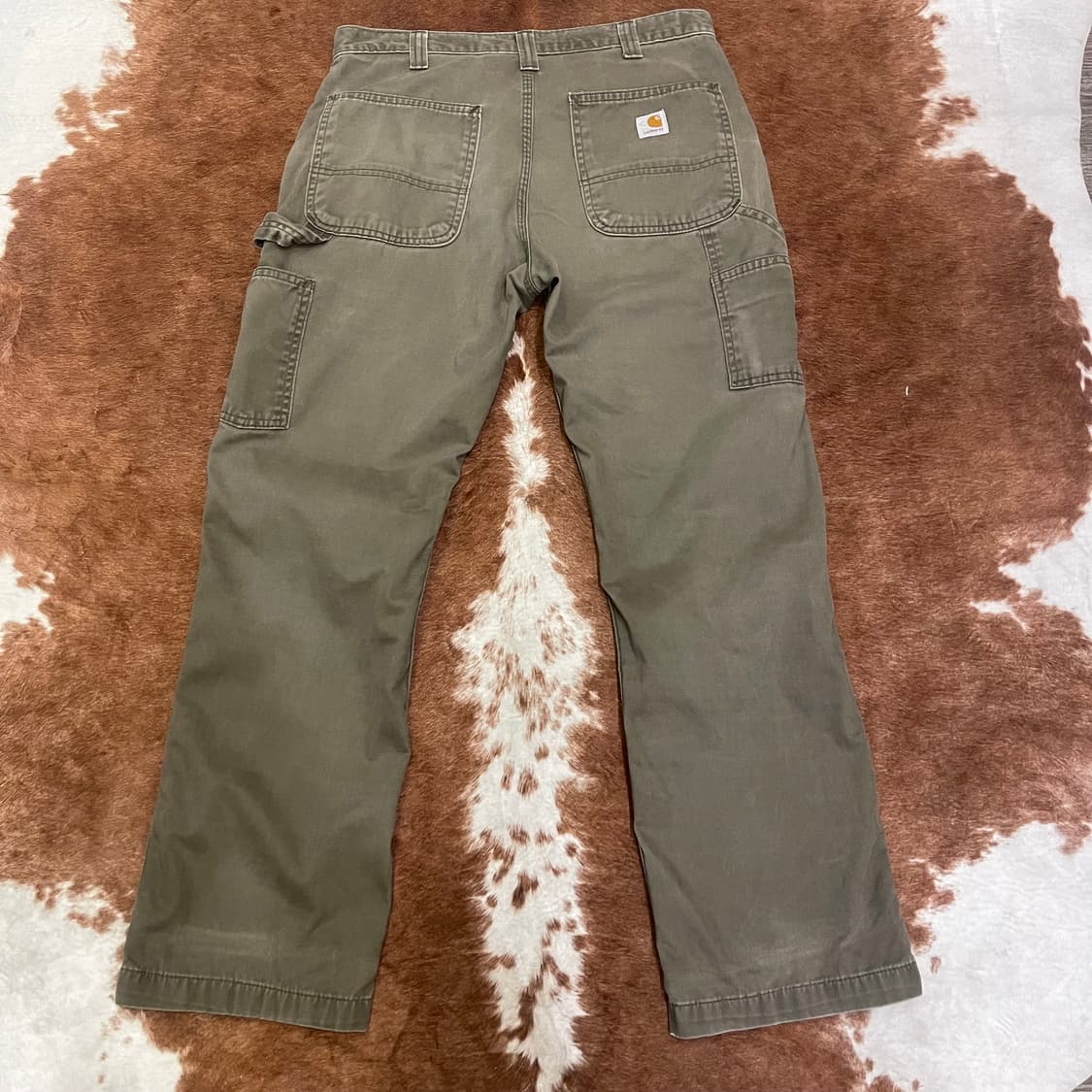 빈티지 칼하트 USA 싱글니 카펜터 워크 팬츠 상품이미지1