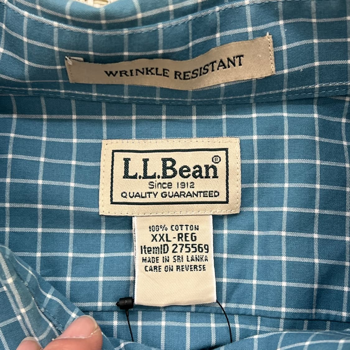 엘엘빈 체크셔츠 r2196 상품이미지5