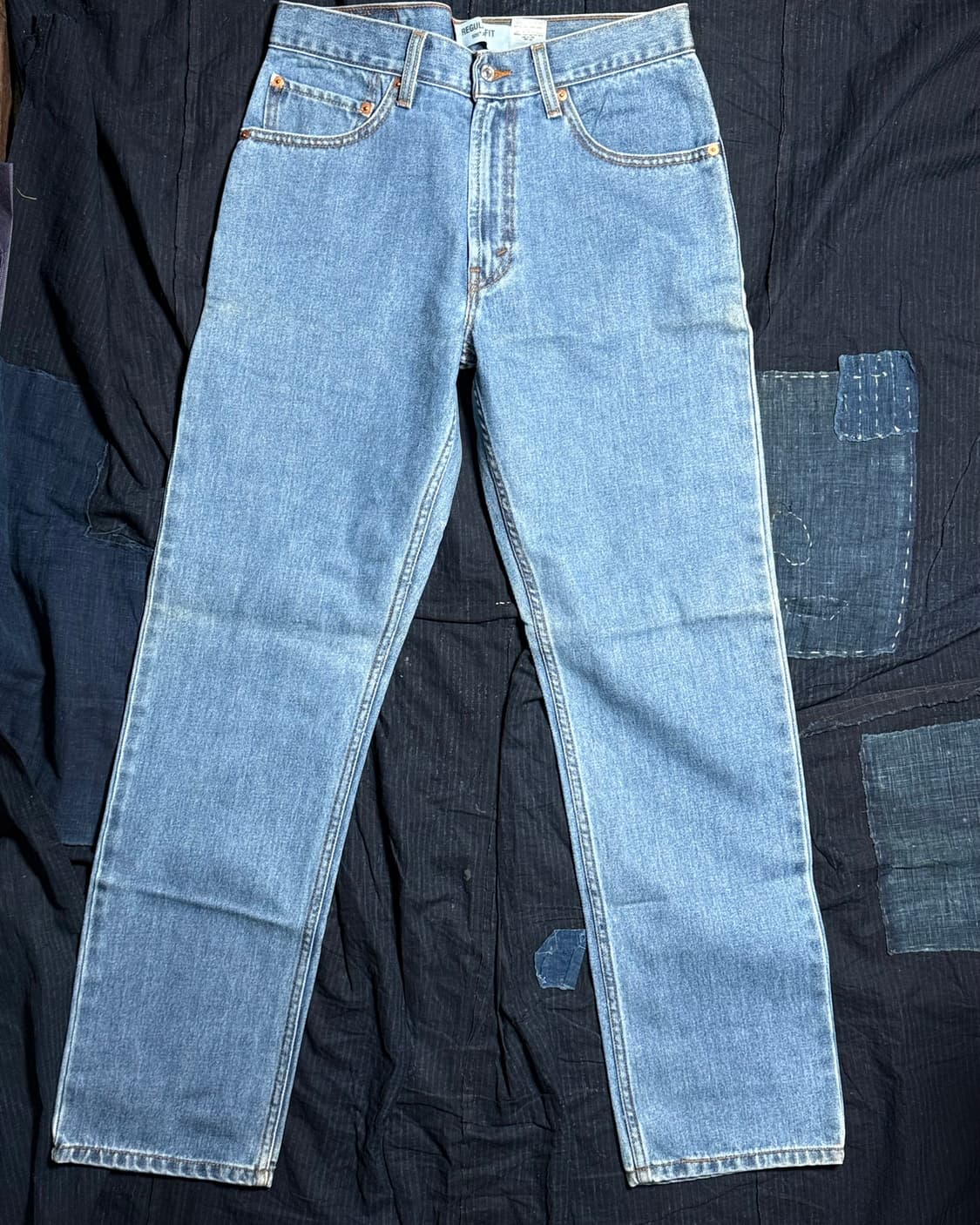 00‘s 리바이스 505 레귤러핏 데님 팬츠 [데드스탁] 32 상품이미지1