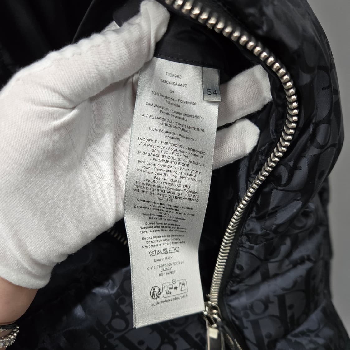 새상품 / 디올 오블리크 패딩 54 상품이미지5