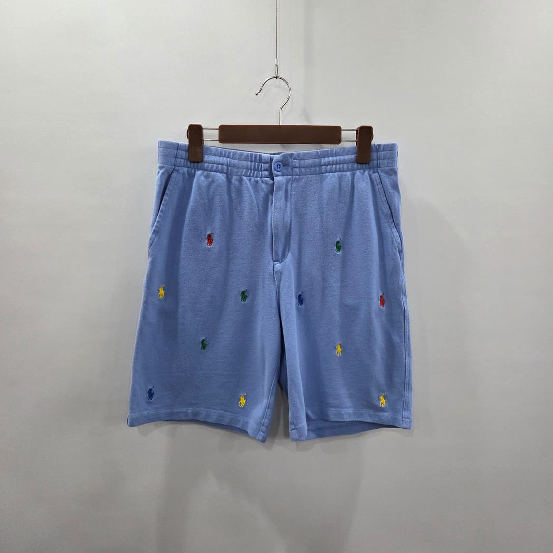 폴로랄프로렌 보이즈 피케 멀티포니 자수 반바지 XL/18/20 상품이미지1