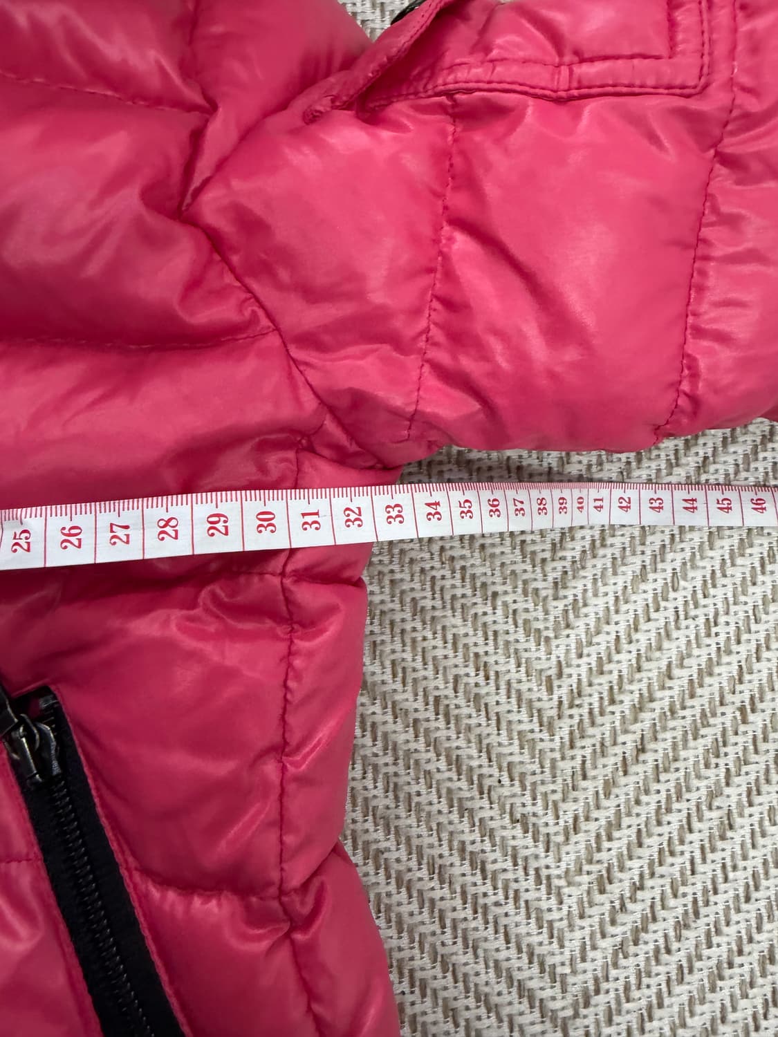 정품) 몽클레어 키즈 핑크 패딩 점퍼 2Y 상품이미지9