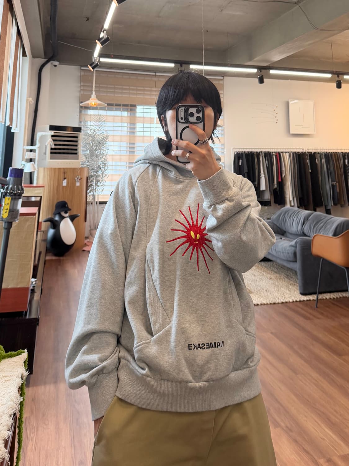 네임세이크 후드티 상품이미지10