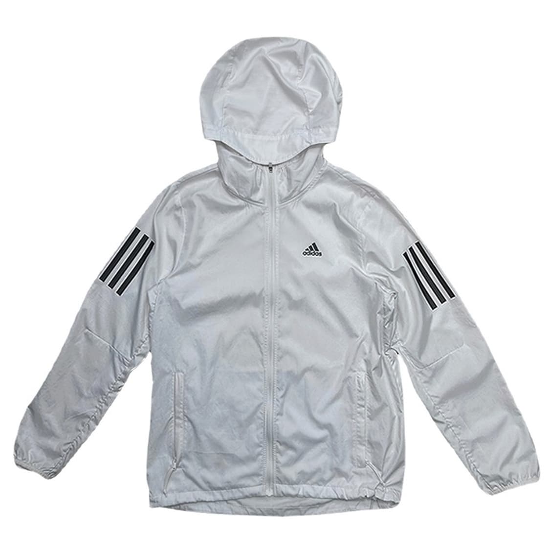 아디다스 오운 더 런 베이스 러닝 자켓 화이트 XS 상품이미지1