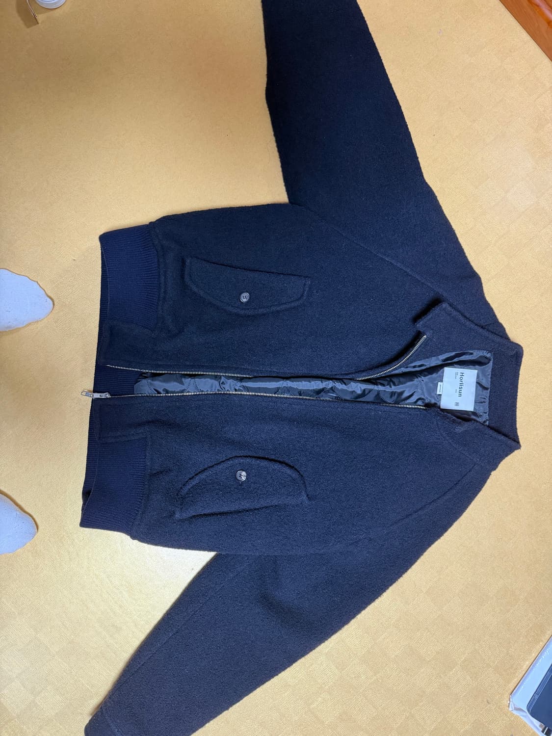 홀리선 부클 자켓 판매합니다(다크네이비) 상품이미지1