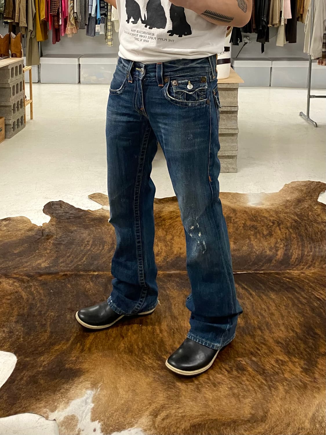 TRUE RELIGION boots-cut denim pants 상품이미지1