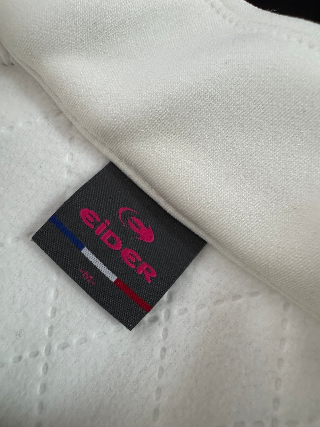 여성 아이더 Edier 등산 풀오버 크림 반집업 티 상품이미지3