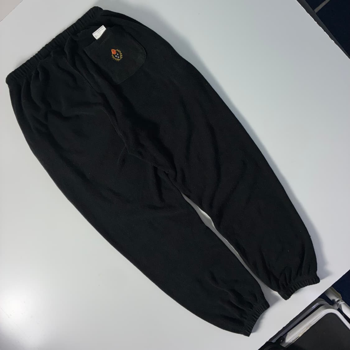 Heritage Floss  헤리티지 플로스 블랙 크레스트 스웨트 팬츠 상품이미지2