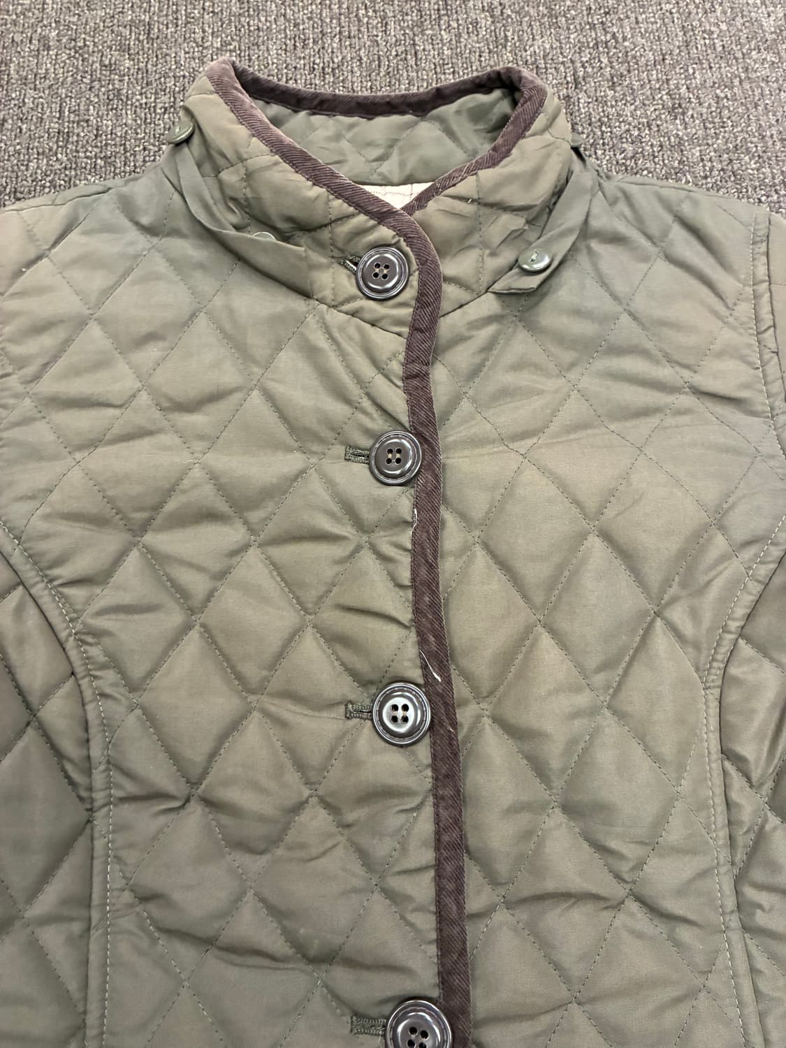 L)Japanese vintage 여성 퀼팅 야상 패딩 자켓 상품이미지5