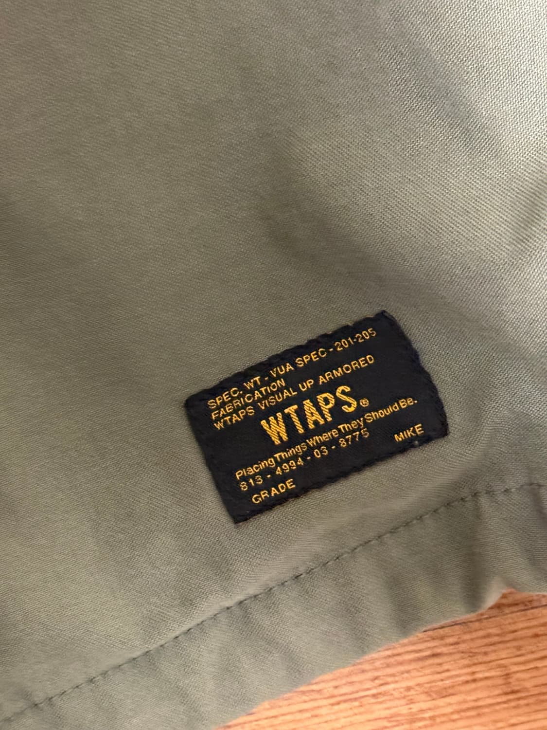 더블탭스 WTAPS 15 시즌 M-65 필드 자켓 상품이미지2