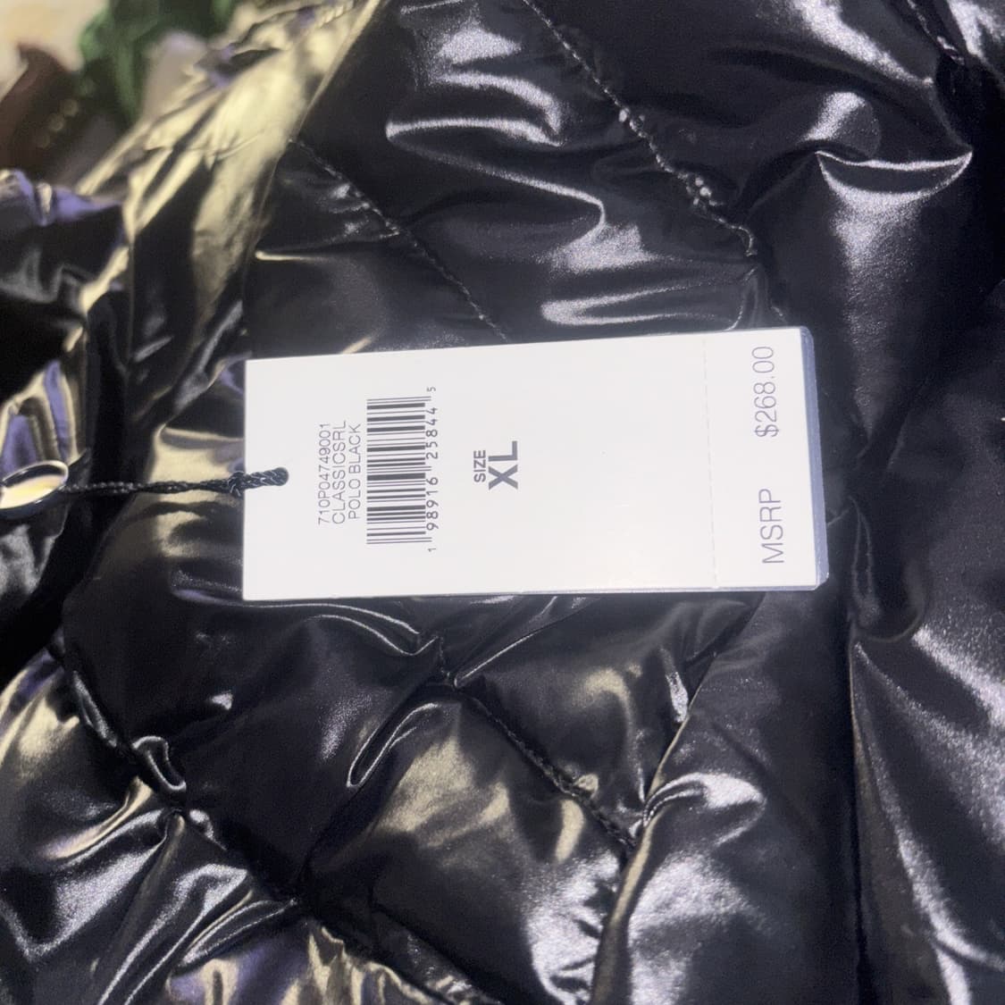 폴로 랄프로렌 마이크로 패킹 다운 자켓 블랙 상품이미지6