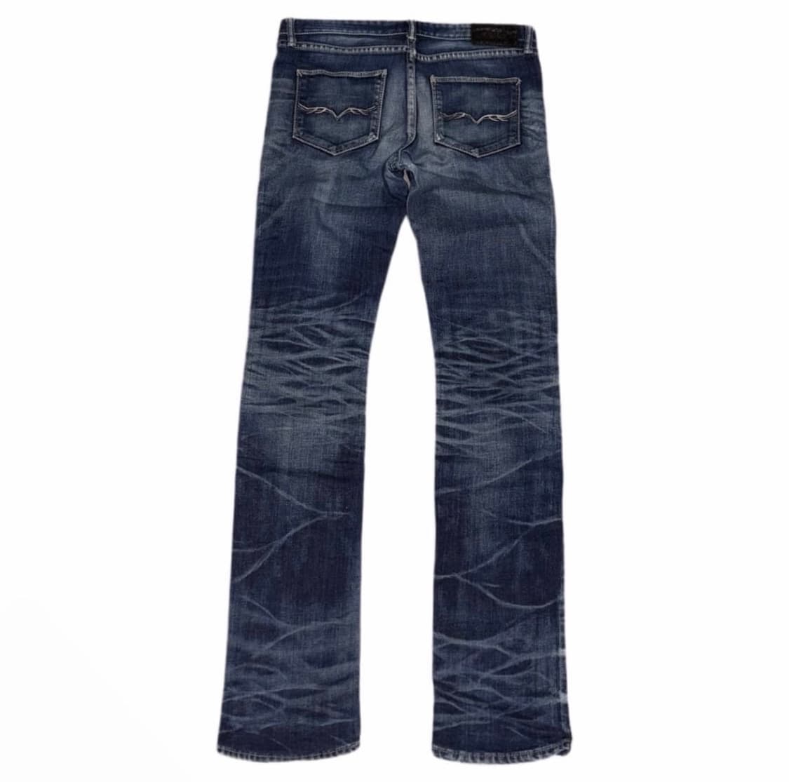 O0's 'FUGA' Whisker Washed Denim Pants 상품이미지2