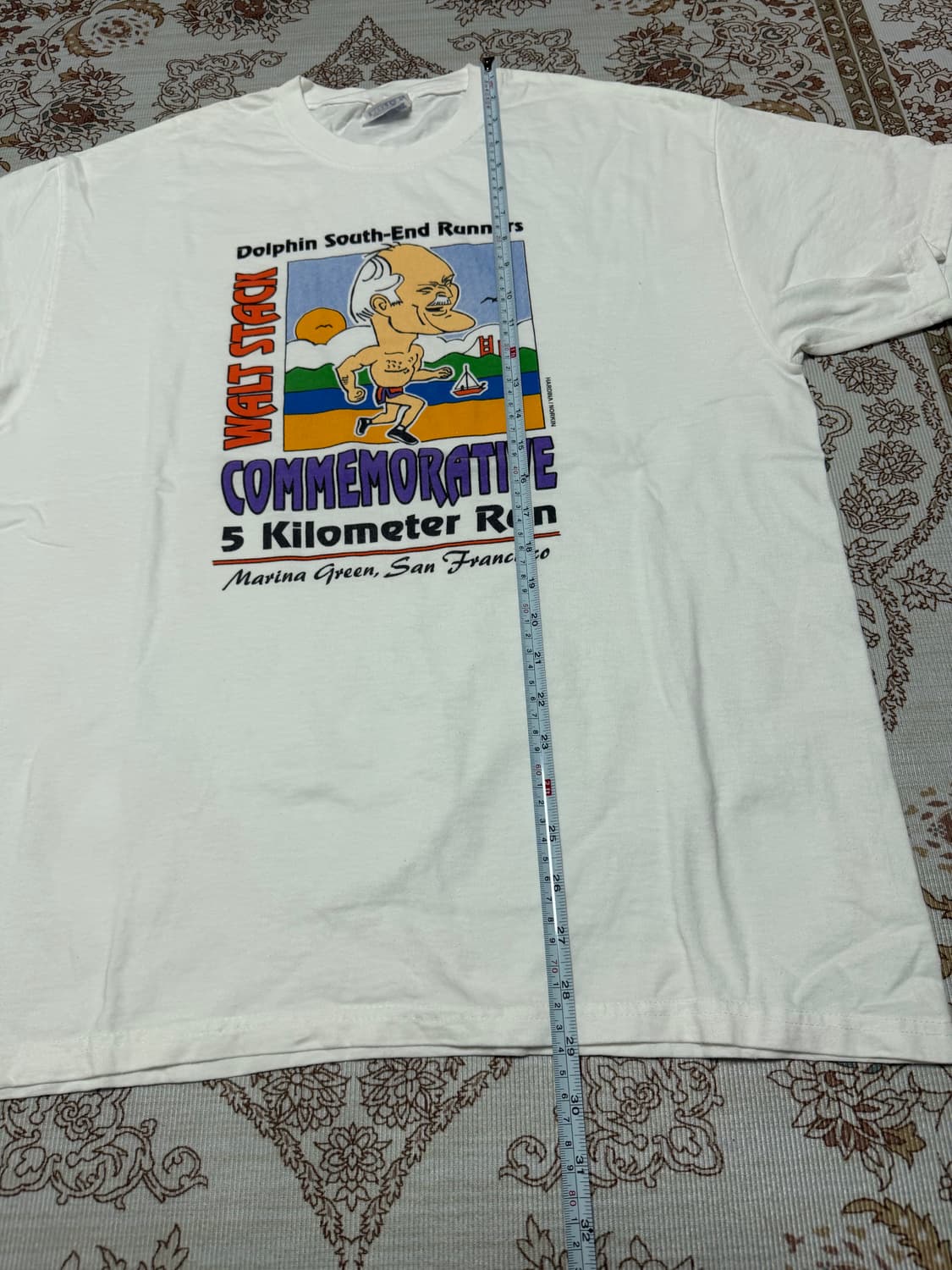 Hanes Beefy 그래픽 반팔티 L 상품이미지6