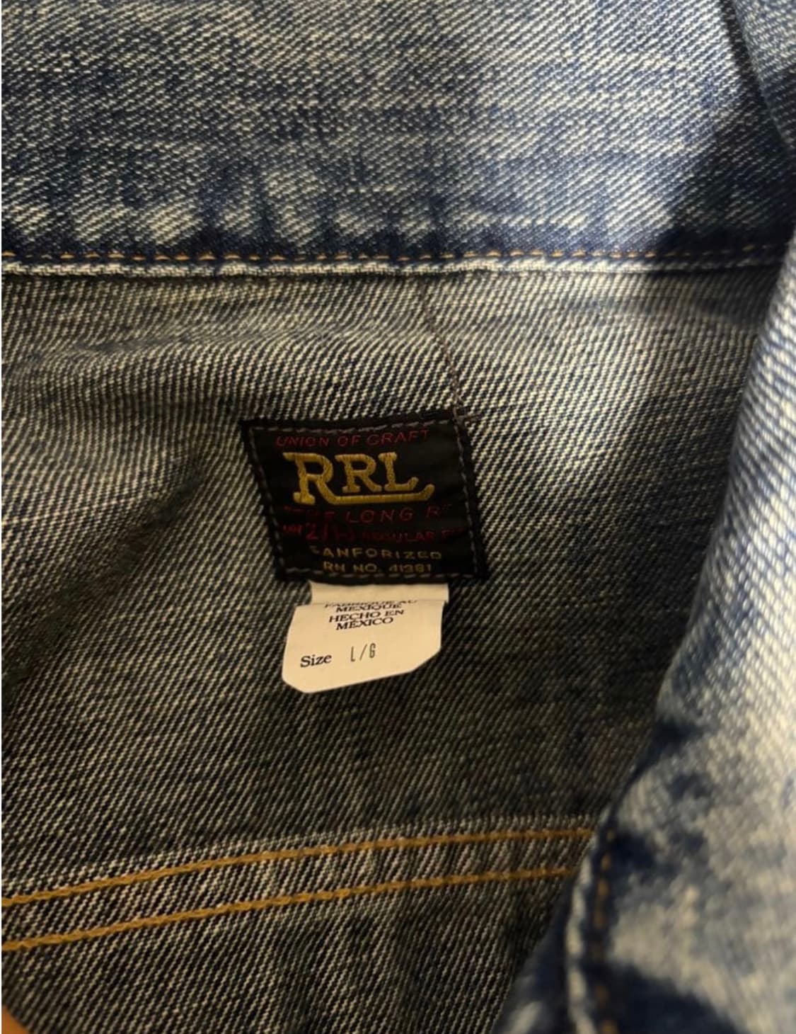 RRL LOT 데님자켓 상품이미지2