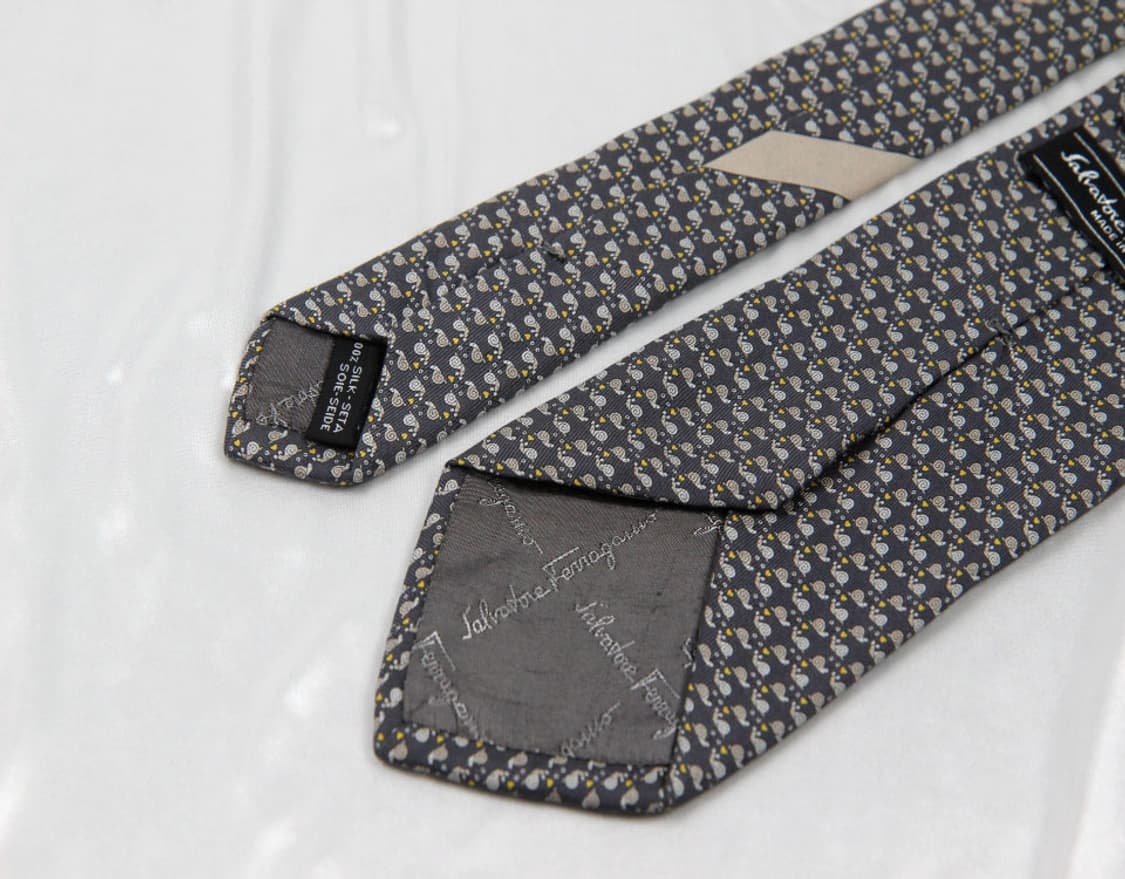 페라가모 7.9cm A등급 신형 남자 명품 넥타이 상품이미지4