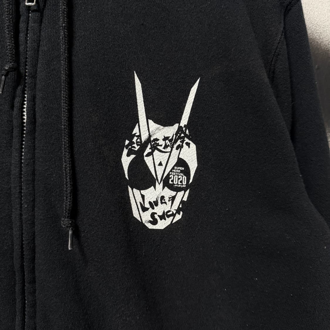 반다이 x 가면라이더 제로원 초영웅제 2020 빅 프린팅 집업 후디 상품이미지3