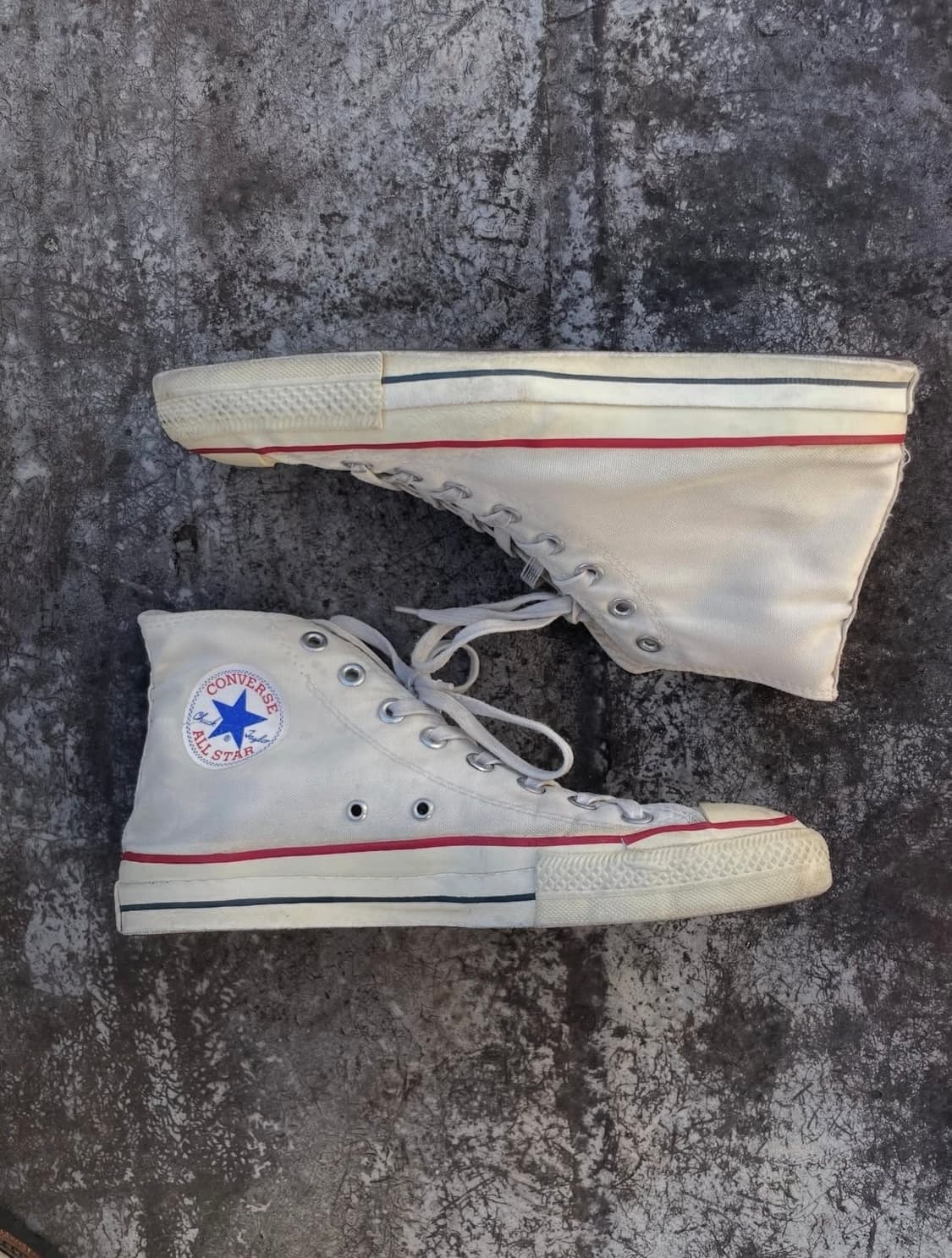 컨버스 7-80s 화이트 척테일러 us9 (270~275) 상품이미지2