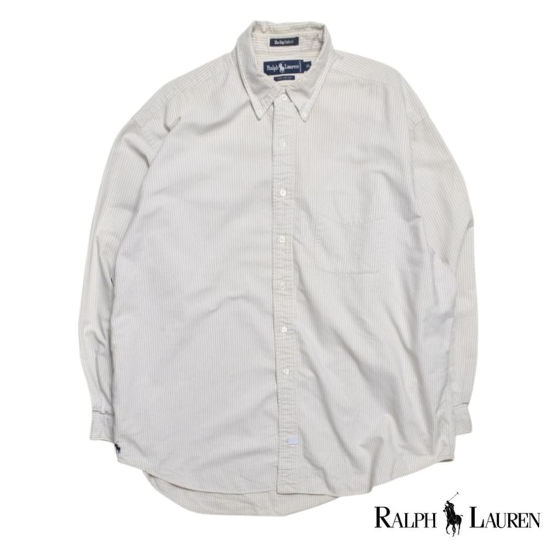 90S 폴로 랄프로렌 빅 옥스포드 셔츠 XL N1107 상품이미지1