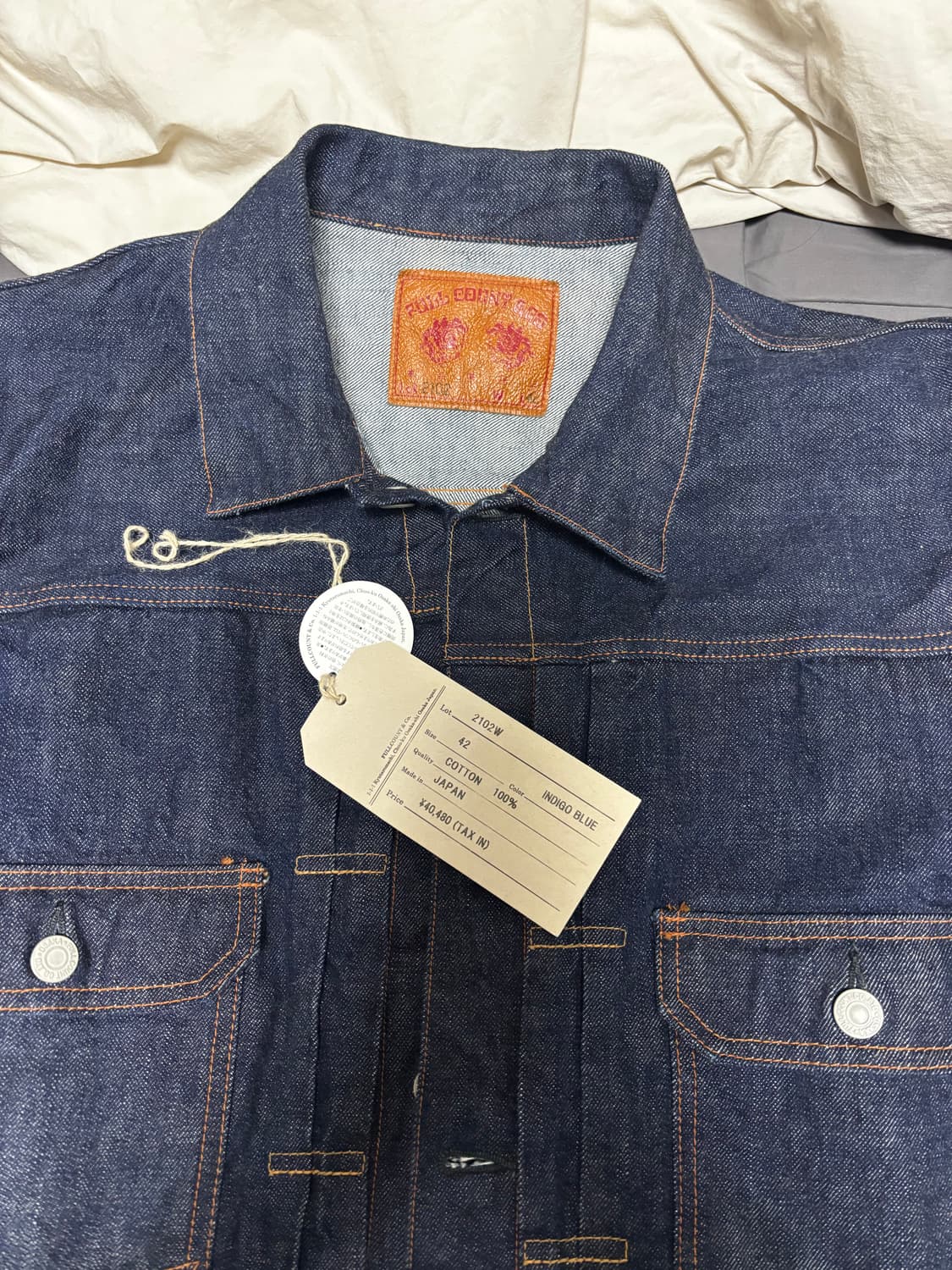 풀카운트 2102W 42 사이즈 새상품 상품이미지1